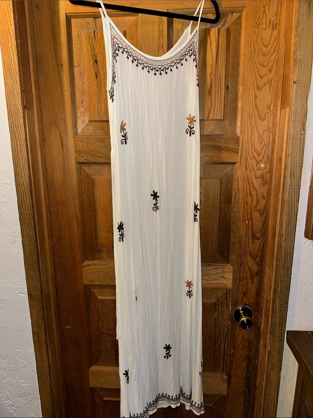 Floral print maxi dress